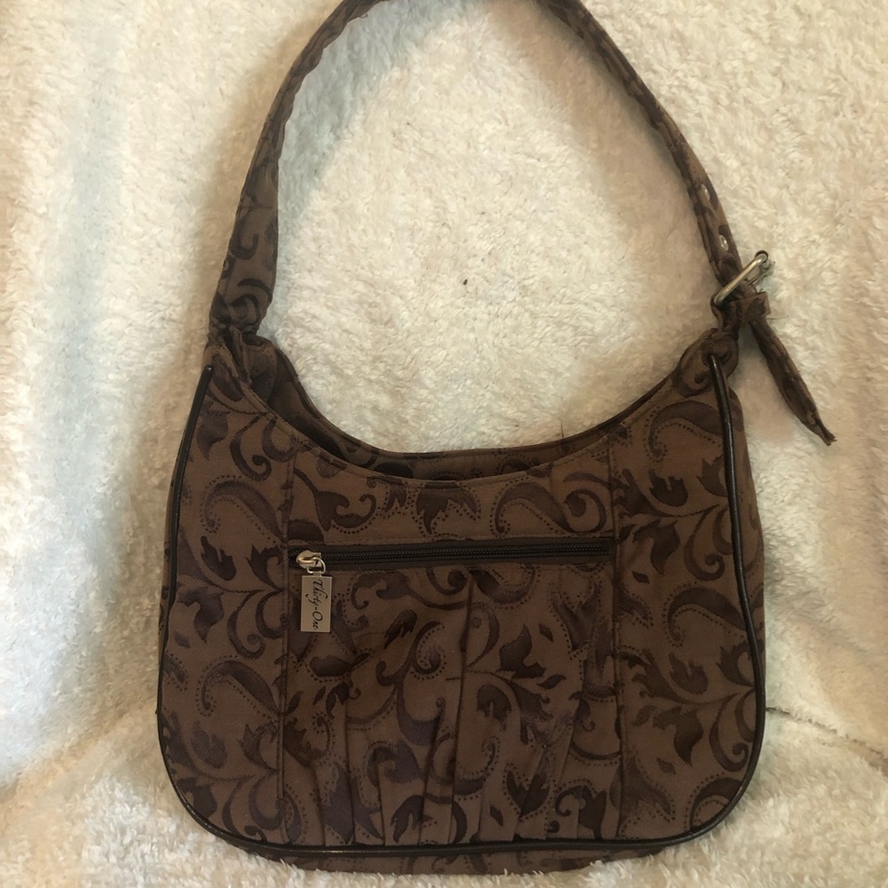 Thirty-One brown shoulder bag